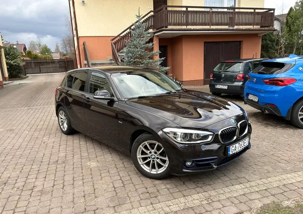 lubuskie BMW Seria 1 cena 67500 przebieg: 90900, rok produkcji 2017 z Gdynia